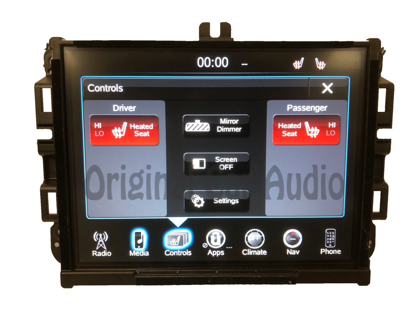 Refurbished 2013 - 2016 Dodge Ram OEM VP4 NA Media XM AM FM Radio Center UConnect LCD Screen
