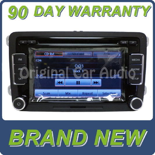 10 11 12 13 VW Volkswagen radio 6 CD player touch screen MP3 Satellite OEM RCD-510
