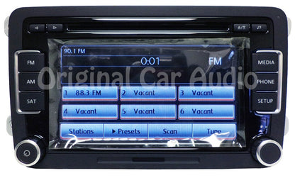 10 11 12 13 VW Volkswagen radio 6 CD player touch screen MP3 Satellite OEM RCD-510