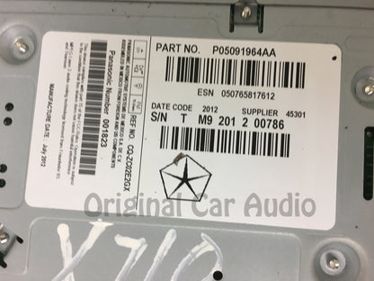 2013 - 2014 Dodge Dart OEM RE2 Multi-Media HDD Radio Receiver Block