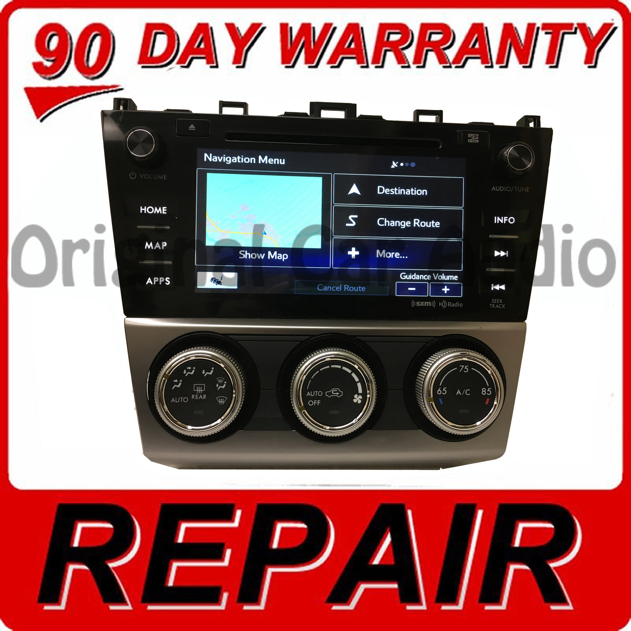 REPAIR 2016 Subaru Crosstrek Impreza OEM Touch Screen Starlink Navigation Radio