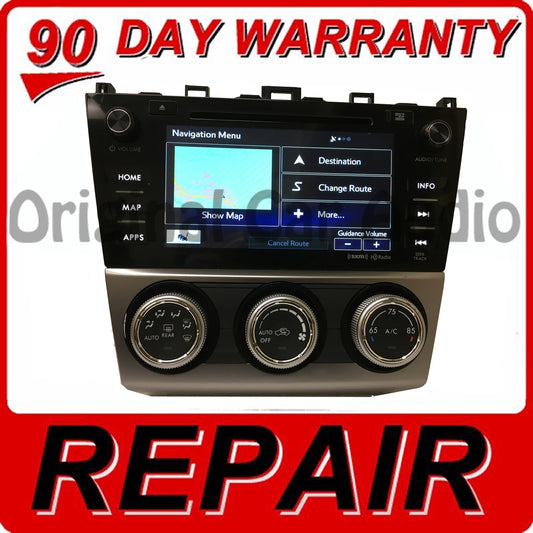 REPAIR 2016 Subaru Crosstrek Impreza OEM Touch Screen Starlink Navigation Radio