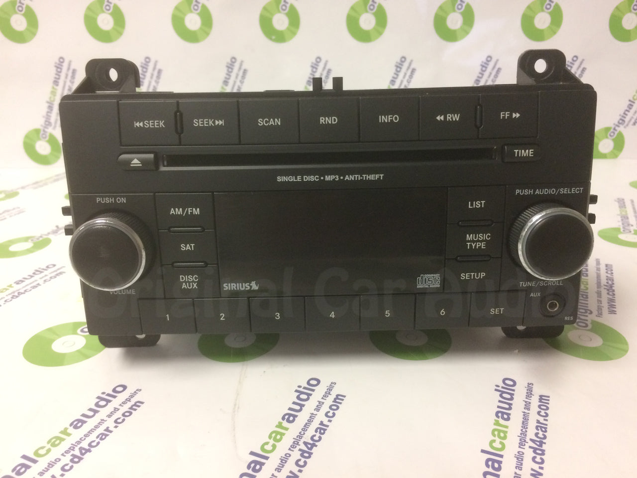 2011 - 2013 Dodge Jeep RES High-speed Radio AUX MP3 CD Player OEM
