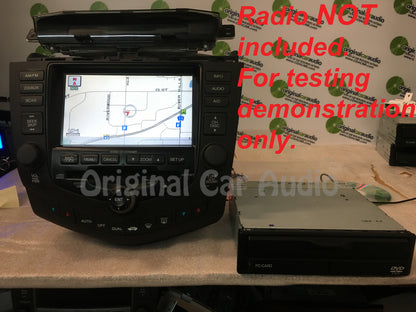 2003 2004 2005 HONDA Accord GPS Navigation Disc DVD Rom Drive