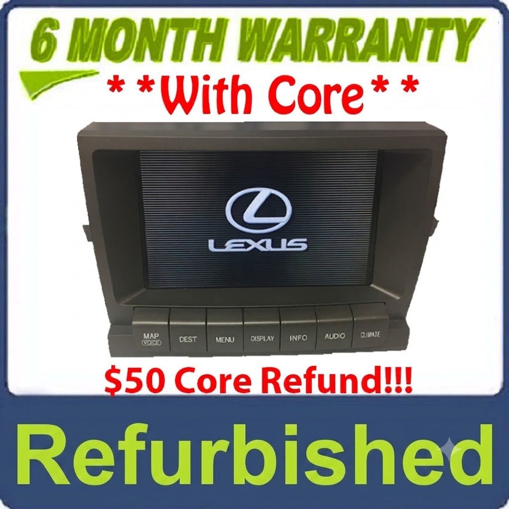 New Screen 2005 2006 Lexus GX470 OEM Navigation Radio Climate Control LCD Display Screen