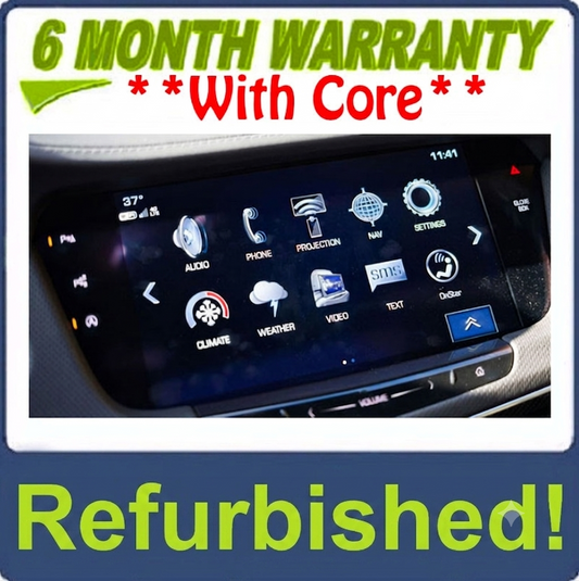 New Screen 2016 - 2018 Cadillac CT6 Navigation Information Media Display Screen Refurbished