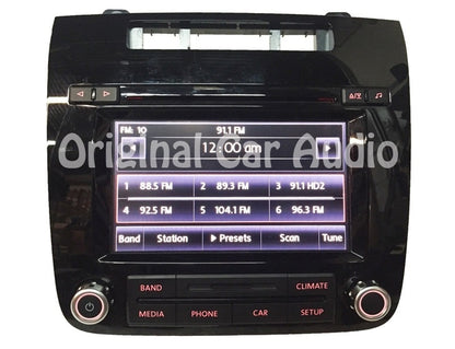 REPAIR 2011 2012 2013 2014 Volkswagen Touareg OEM Touch Screen Sirius Radio Stereo 6 Disc Changer RCD-550