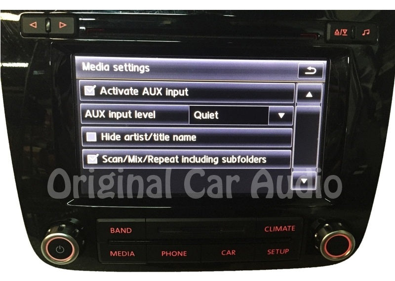 REPAIR 2011 2012 2013 2014 Volkswagen Touareg OEM Touch Screen Sirius Radio Stereo 6 Disc Changer RCD-550
