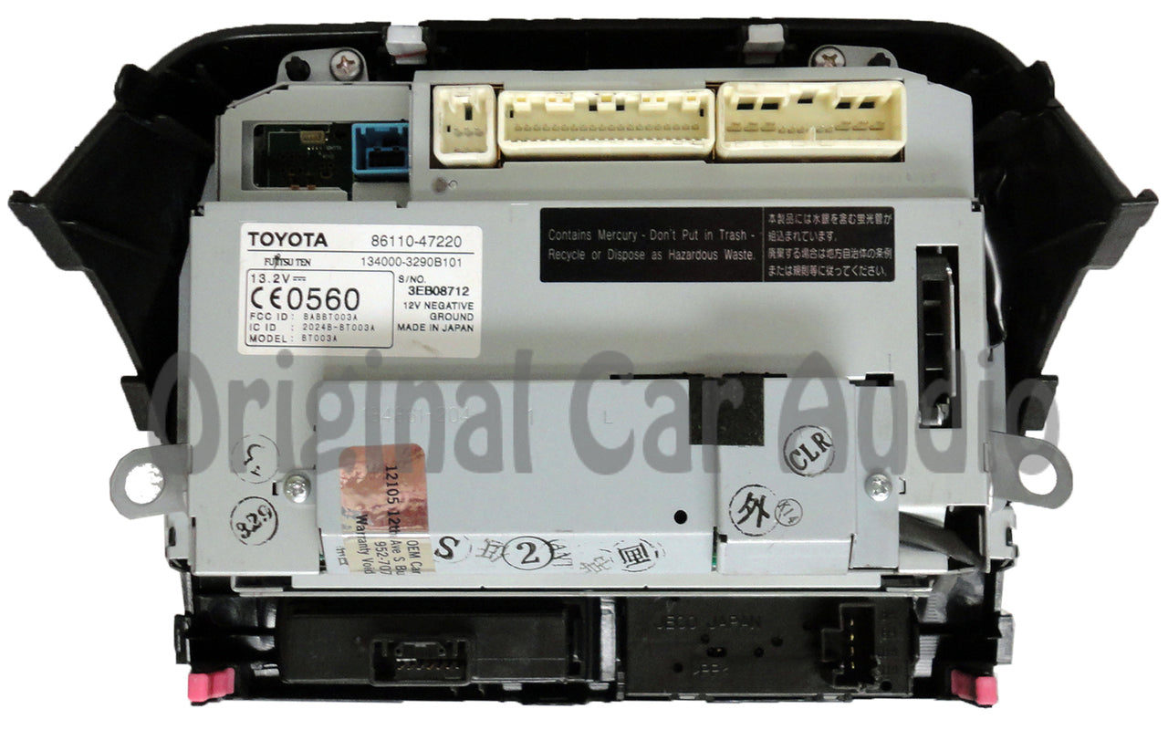 REPAIR 2004 - 2009 Toyota Prius OEM Information Energy Center Screen REPAIR SERVICE