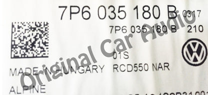 REPAIR 2011 2012 2013 2014 Volkswagen Touareg OEM Touch Screen Sirius Radio Stereo 6 Disc Changer RCD-550