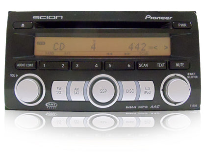 08 2008 2009 Scion xB xD tC Pioneer Radio MP3/AAC/WMA Satellite CD Player