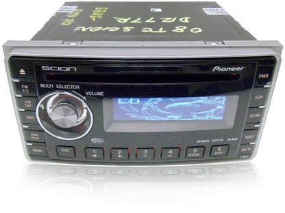Scion Pioneer Radio Stereo MP3 CD Player Receiver AUX T1809