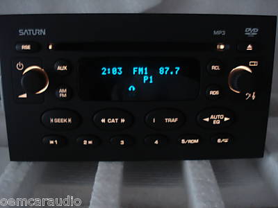 2004- 2005 Saturn Ion/Vue DVD CD MP3 Player