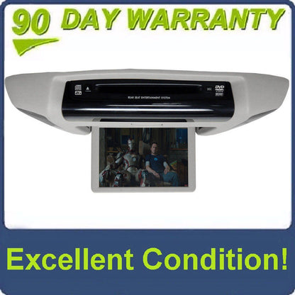 SUBARU Tribeca DVD Player Rear Entertainment System LCD Display Screen Monitor GREY GRAY 86255XA00AMVV 86255XA00AMV 2006 2007 2008 2009 2010 2011 OEM With Lights