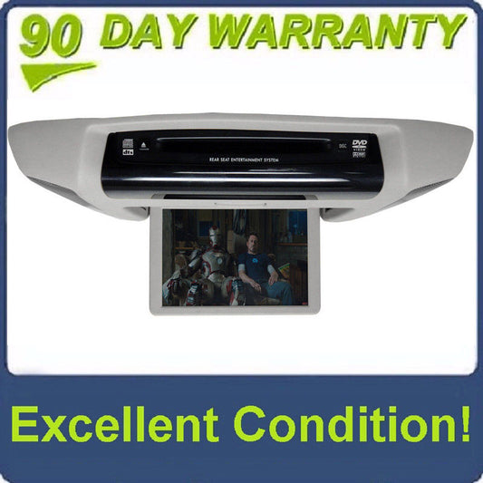SUBARU Tribeca DVD Player Rear Entertainment System LCD Display Screen Monitor GREY GRAY 86255XA00AMVV 86255XA00AMV 2006 2007 2008 2009 2010 2011 OEM With Lights
