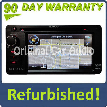 Refurbished 2012 Subaru OEM Bluetooth Navigation XM Radio AUX CD Player FW602US, FA601US