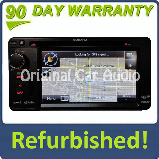 Refurbished 2012 Subaru OEM Bluetooth Navigation XM Radio AUX CD Player FW602US, FA601US