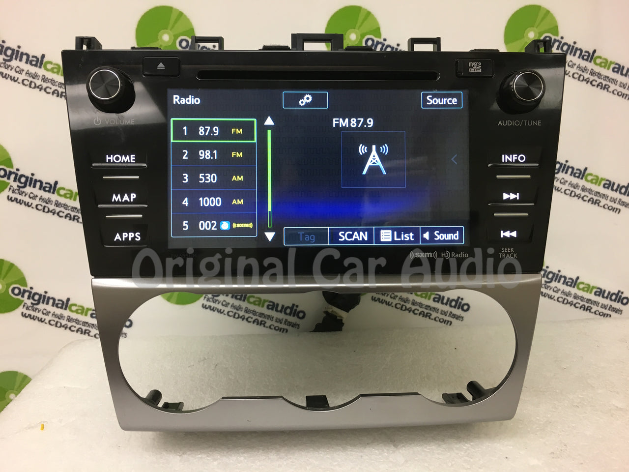 2016 Subaru Impreza Crosstrek OEM Starlink Navigation GPS  XM HD AM FM Radio