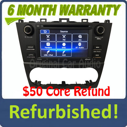 Refurbished 2015 - 2018 Subaru Crosstrek Impreza OEM Single CD Touch Screen Radio Receiver