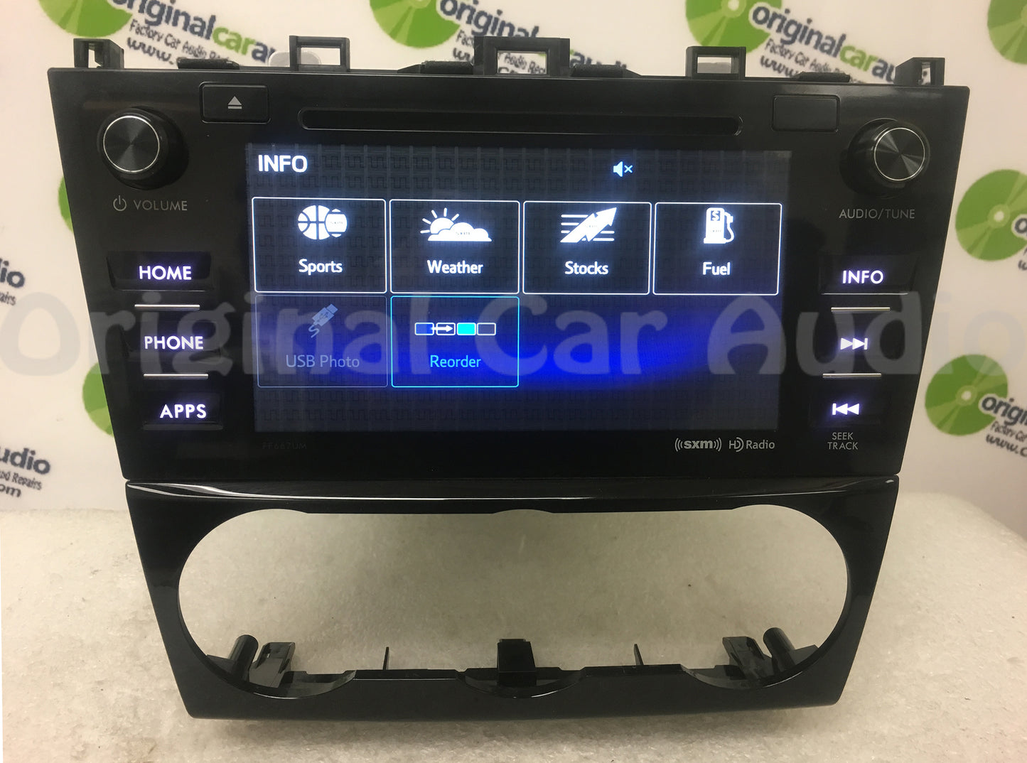 2016 - 2018 Subaru Forester OEM Starlink XM HD AM FM Radio FF667UM