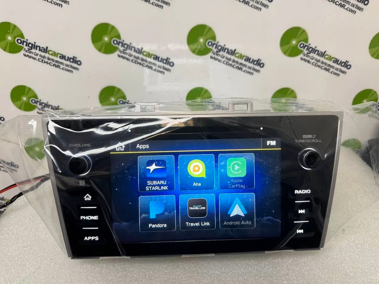 Refurbished 2018 2019 Subaru Legacy Outback OEM Starlink Multimedia APPS CD XM ANALOG Radio Receiver w/ CARPLAY