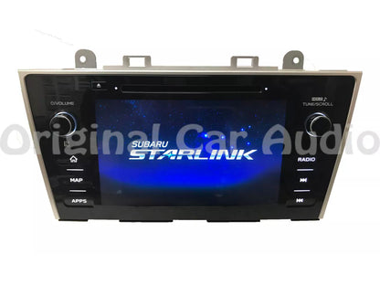 Refurbished 2018 - 2019 Subaru Legacy Outback OEM Starlink Navigation Multimedia APPS CD XM Radio Receiver w/ CARPLAY - ANALOG