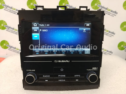 Refurbished 2017 - 2018 Subaru Impreza Crosstrek OEM Starlink Bluetooth Apps AM FM Radio