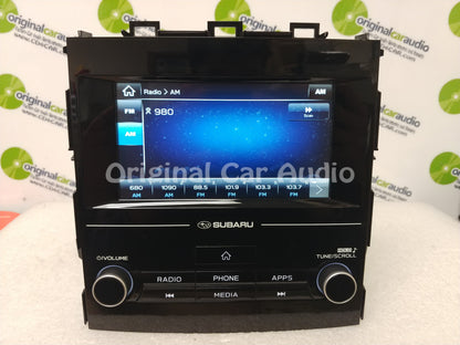 2017 - 2018 Subaru Impreza Crosstrek OEM Starlink Bluetooth Apps AM FM Radio w/CARPLAY