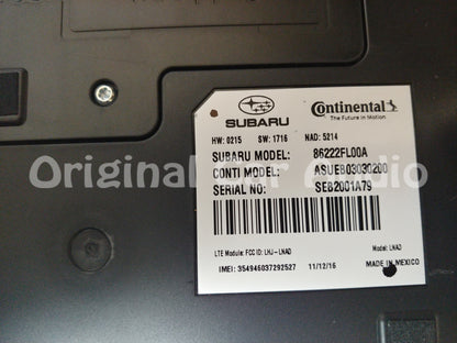 2017 - 2018 Subaru Impreza OEM Communication Telematics Radio Control Module