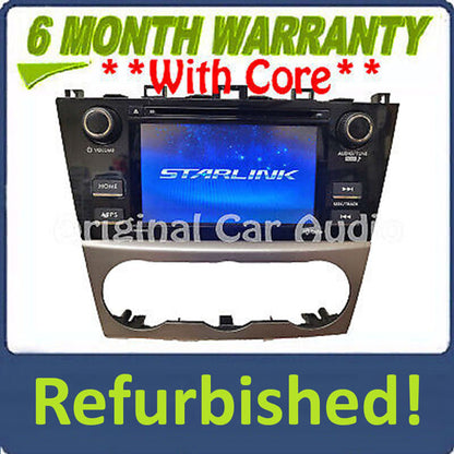 Refurbished 2015 Subaru Crosstrek Impreza OEM AM FM Single CD HD Radio CM644UL, CM695UL