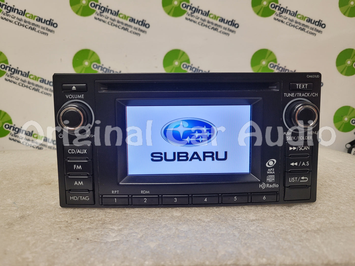 2012 - 2014 Subaru Crosstrek Impreza OEM AM FM HD Radio Single CD Player CM631UD