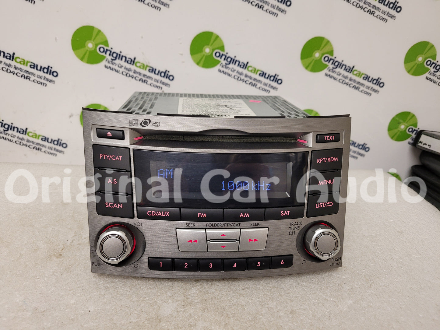 2012 - 2014 Subaru Legacy Outback OEM AM FM Single CD Radio Player