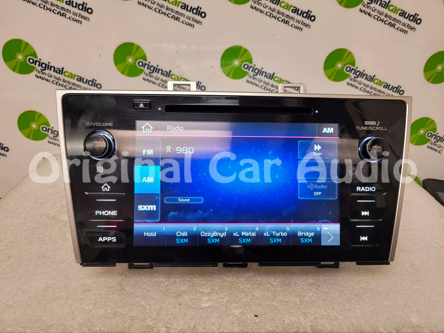 Refurbished 2019 Subaru Legacy Outback OEM Starlink Multimedia APPS CD XM Radio Receiver w/ CARPLAY Non-Navigation