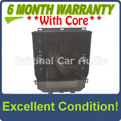 2020 Subaru Legacy Outback OEM 11.6" Touchscreen Starlink Radio Display Climate Control Panel