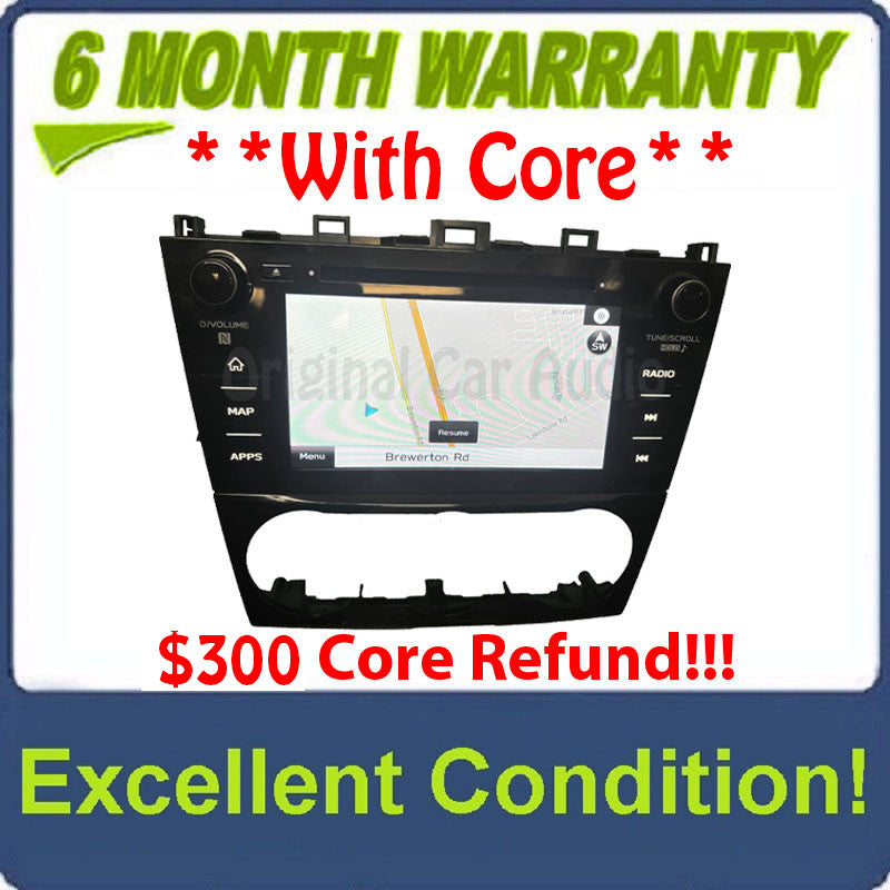 2019 - 2022 Subaru WRX STI OEM Harman Kardon Premium Sound System Apple Car Play Android Auto Multi Media Touch Screen CD Radio Receiver