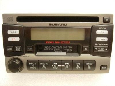95 96 97 98 99 01 02 03 04 SUBARU Legacy Forester Impreza Radio Tape CD Player