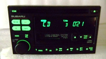 Subaru Legacy Forester Impreza Radio Tape CD Player P121 1995 1996 1997 1998 1999 2000 2001 2002 2003 2004 86201AE12A