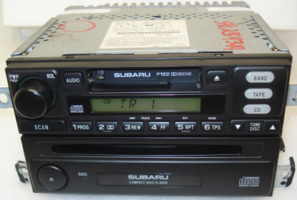 SUBARU Legacy Baja Impreza Radio 6 Disc CD Changer 2003 2004 2005 2006 86201AE36A