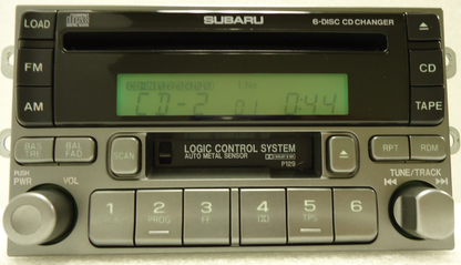 Subaru Legacy Impreza Forester OUTBACK Radio 6 CD Changer Tape Player P129