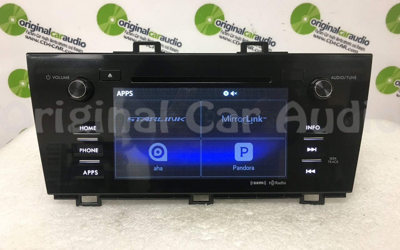 Blemished 2015 Subaru Legacy OEM Starlink HD Touch Screen 86201AL64A