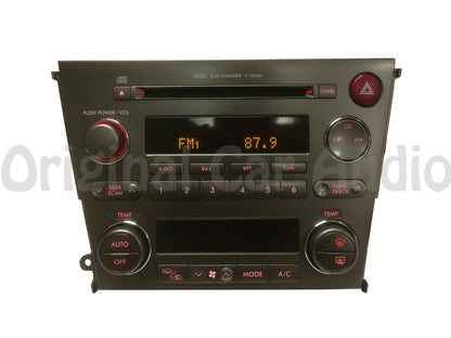 Blemished 2005 - 2006 Subaru Legacy 2.5L 3.0L OEM AM FM Radio 6 CD Changer Receiver P-203UH