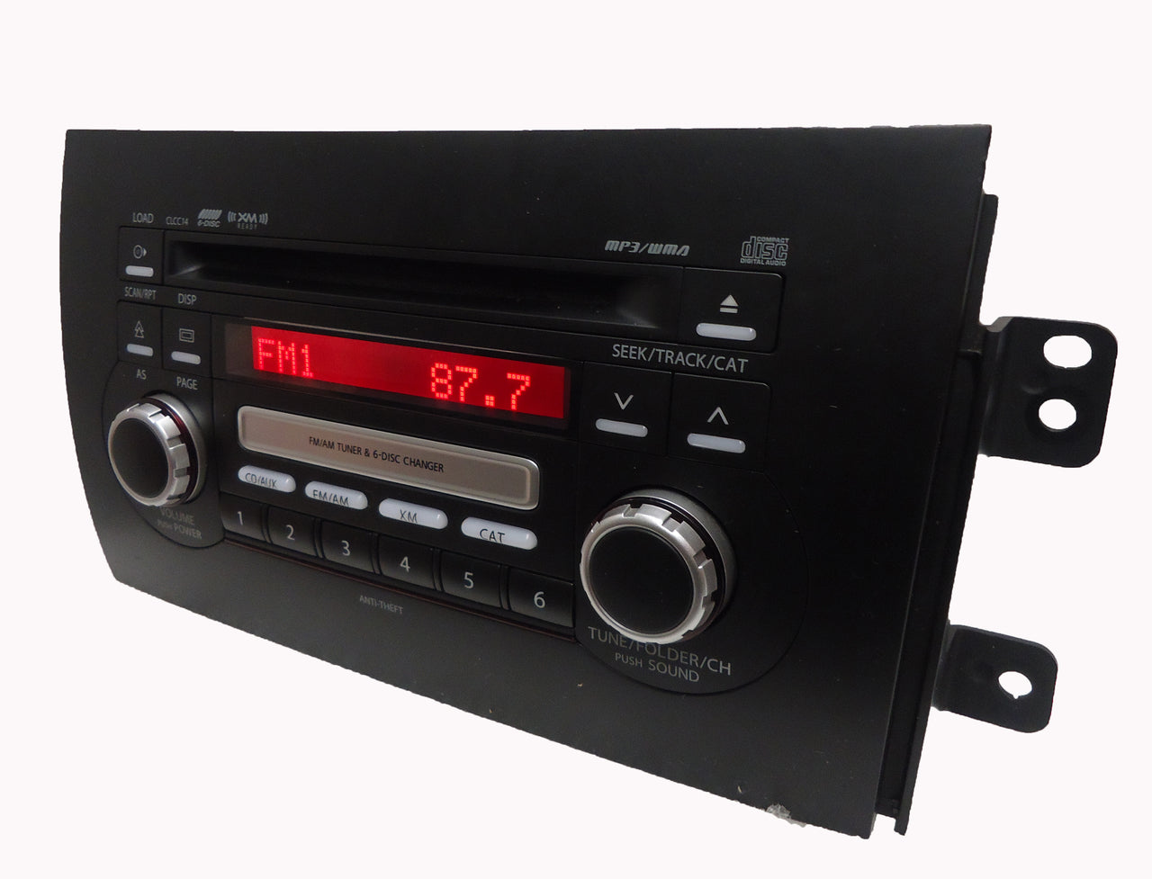 2007 - 2010 SUZUKI SX4 OEM XM Satellite Radio Stereo 6 Disc Changer MP3 CD Player CLCC04