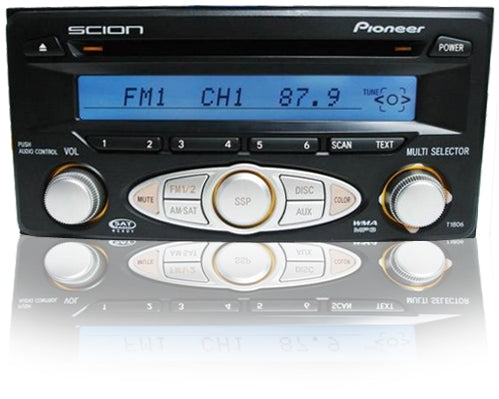 SCION XA XB TC Toyota Celica CD MP3 Player Radio T1806 Rav4 MR2 08600-21802 2003 2004 2005 2006 2007 2008 2009 2010 2011