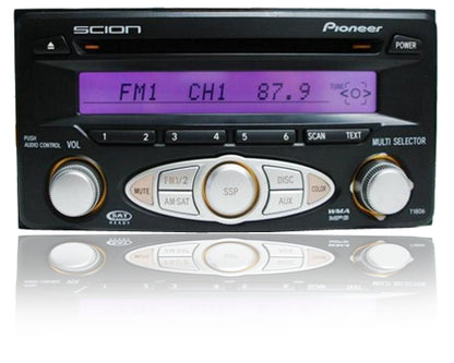 SCION XA XB TC Toyota Celica CD MP3 Player Radio T1806 Rav4 MR2 08600-21802 2003 2004 2005 2006 2007 2008 2009 2010 2011