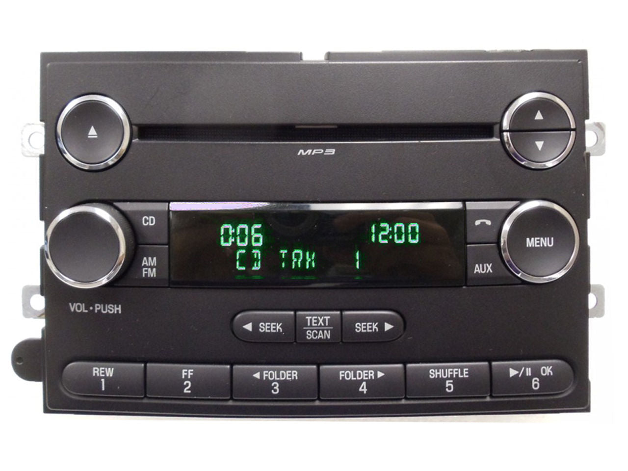 2007-2010 FORD Fusion Taurus Mustang F-250 F-350 Super Duty MERCURY Milan Sable AM FM Radio Stereo MP3 CD Player