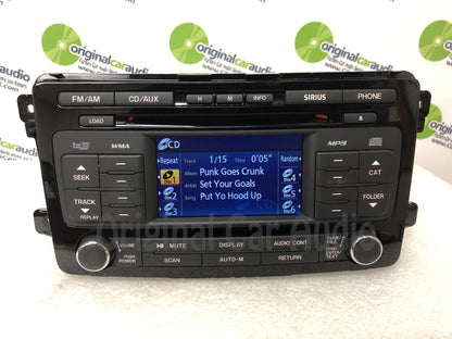 2010 - 2012 Mazda CX9 CX-9 OEM 6 CD AM FM SAT Multimedia Radio Receiver