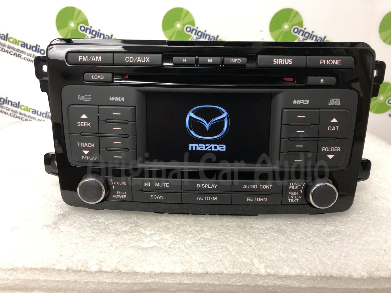 2010 - 2012 Mazda CX9 CX-9 OEM 6 CD AM FM SAT Multimedia Radio Receiver