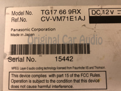 2010 - 2012 Mazda CX9 CX-9 OEM 6 CD AM FM SAT Multimedia Radio Receiver