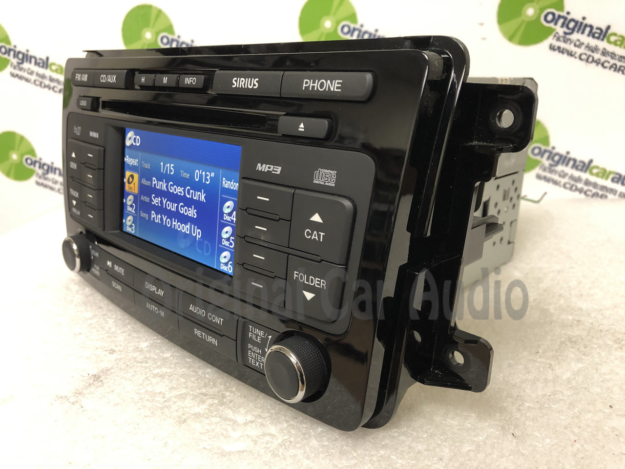 2010 - 2012 Mazda CX9 CX-9 OEM 6 CD AM FM SAT Multimedia Radio Receiver