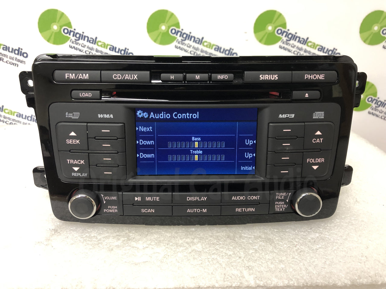 2010 - 2012 Mazda CX9 CX-9 OEM 6 CD AM FM SAT Multimedia Radio Receiver